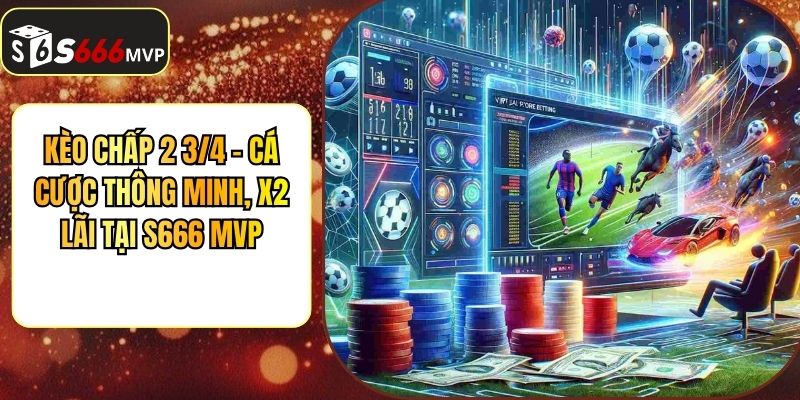 Kèo Chấp 2 3/4 - Cá Cược Thông Minh, X2 Lãi Tại S666 MVP