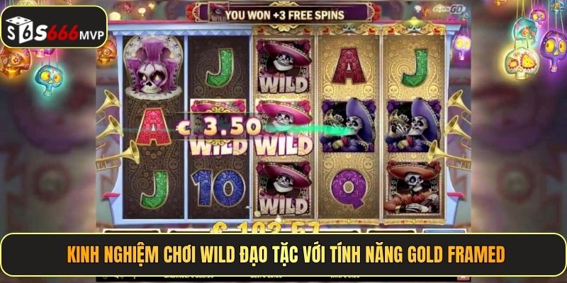 Kinh nghiệm chơi Wild Đạo Tặc với tính năng Gold Framed
