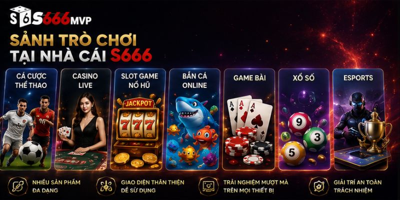 Những trò chơi tại S666